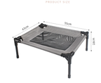 Elevated Oxford cloth raised pet bed trampoline cot — view 6
