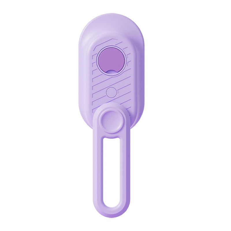 Electric steam cat grooming brush 3-in-1 in Light Purple